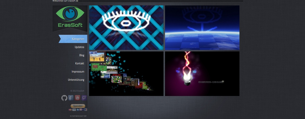 Neues Homepage Design