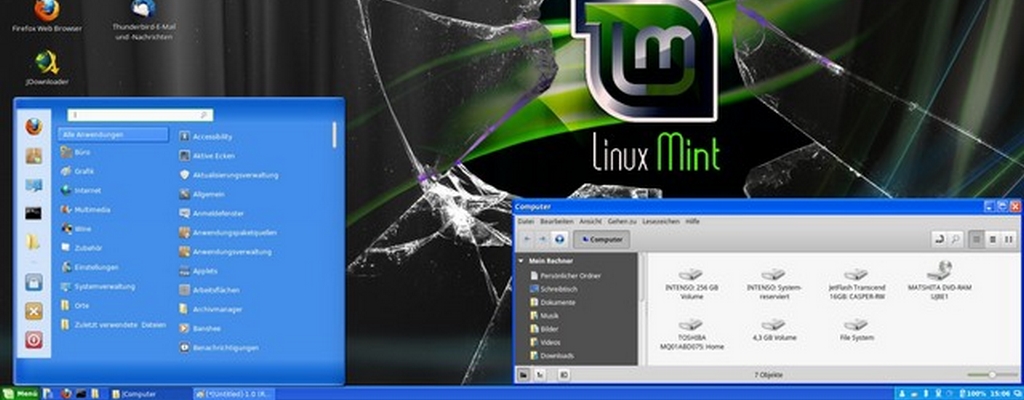 Portables Betriebssystem: LinuxMint auf USB-Stick
